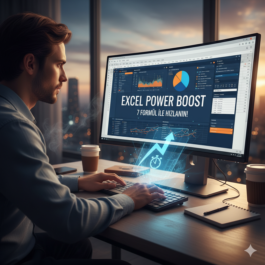 Excel Hızınızı İkiye Katlayın: Veri Analizi İçin Olmazsa Olmaz 7 Formül ve Teknik