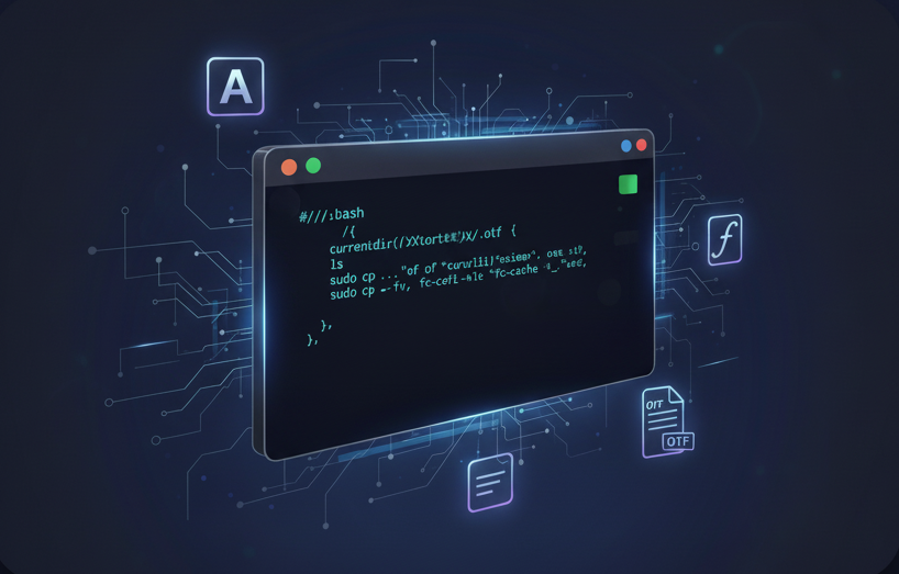 Linux Font Yüklemeyi Otomatikleştirin: Tek Tıkla Font Yöneticiniz!
