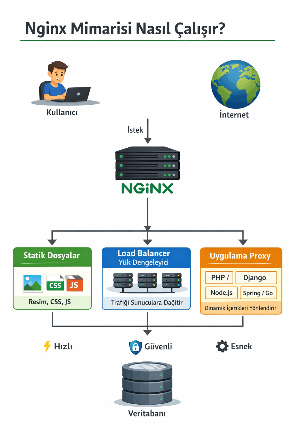 Web Sitesi Yayınlamada NGX (Nginx) Nedir?