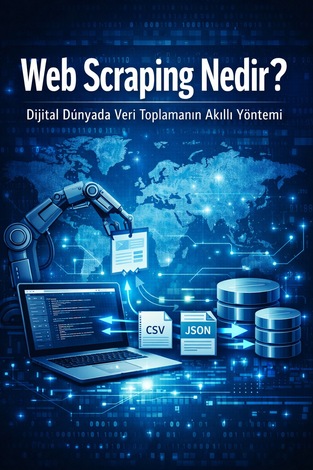 Web Scraping Nedir? Dijital Dünyada Veri Toplamanın Akıllı Yöntemi